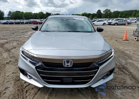 2022 Honda Accord Hybrid Sport from USA, damaged, VIN 1HGCV3F27NA040877